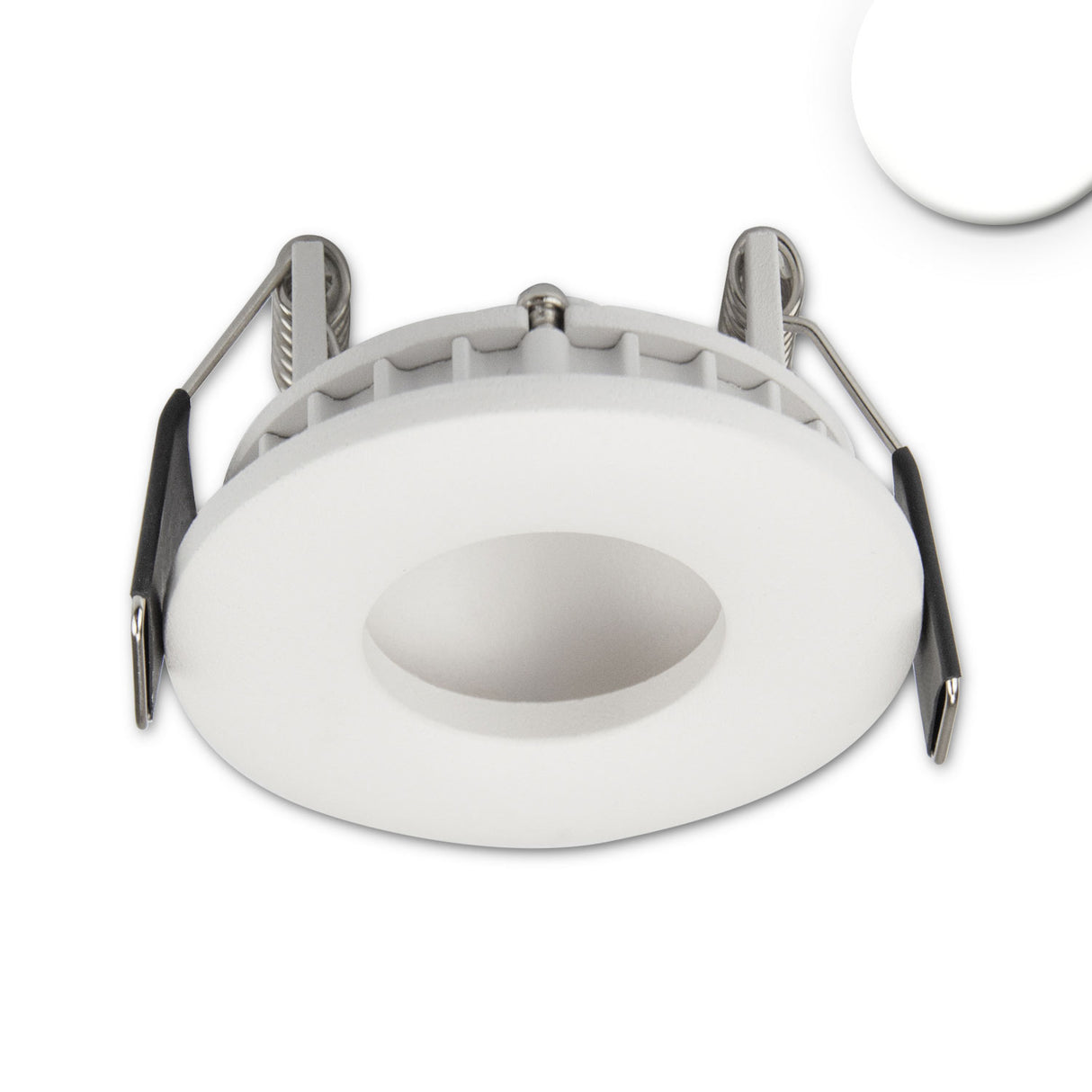 LED Einbauleuchte LUNA MiniAMP 4W, indirektes Licht, 24V DC, weiß, 2700K, dimmbar
