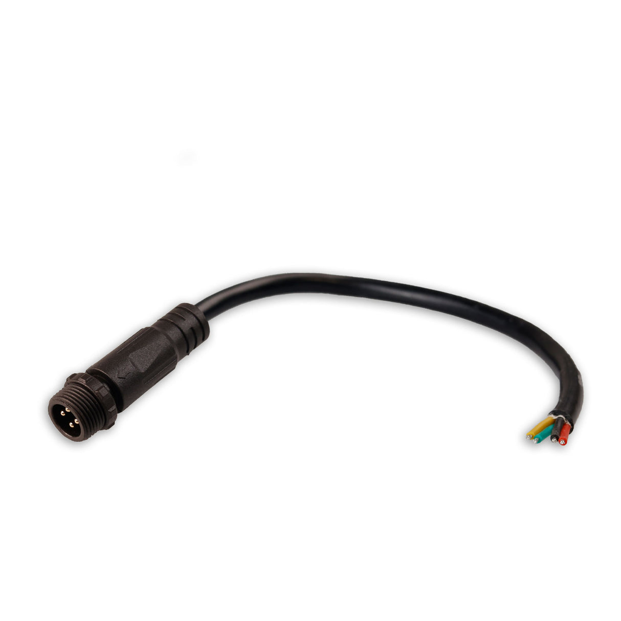 Anschlusskabel 30cm mit male-Stecker IP67, 4-polig 0,5mm² V2.0