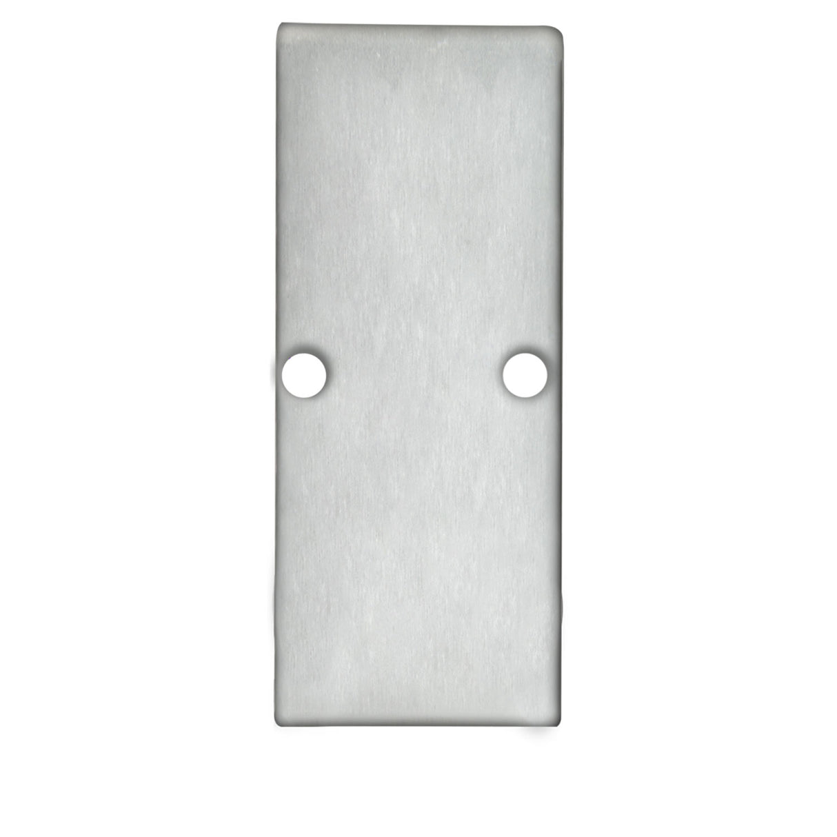 Endkappe EC90 Aluminium eloxiert für Profil HIDE DOUBLE inkl. Schrauben