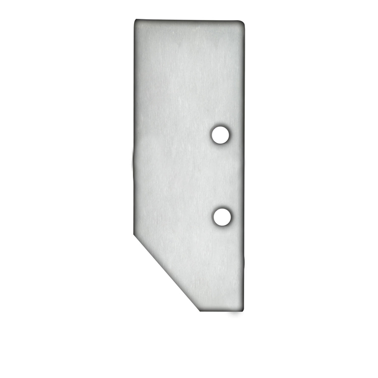Endkappe EC92 Aluminium eloxiert für Profil HIDE ASYNC inkl. Schrauben
