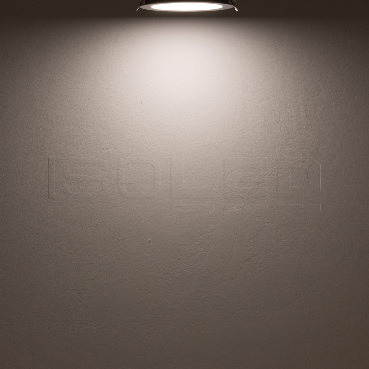 LED Downlight, 12W, rund, ultraflach, silber, neutralweiß, dimmbar