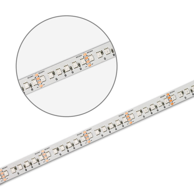 LED RGB Linear10 Flexband 24V DC 12W IP20 5m Rolle 180 LED/m - Beleuchtung
