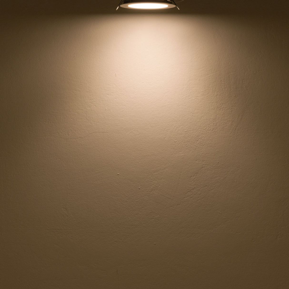 LED Downlight, 9W, rund, ultraflach, blendungsreduziert, weiß, warmweiß, dimmbar CRI90
