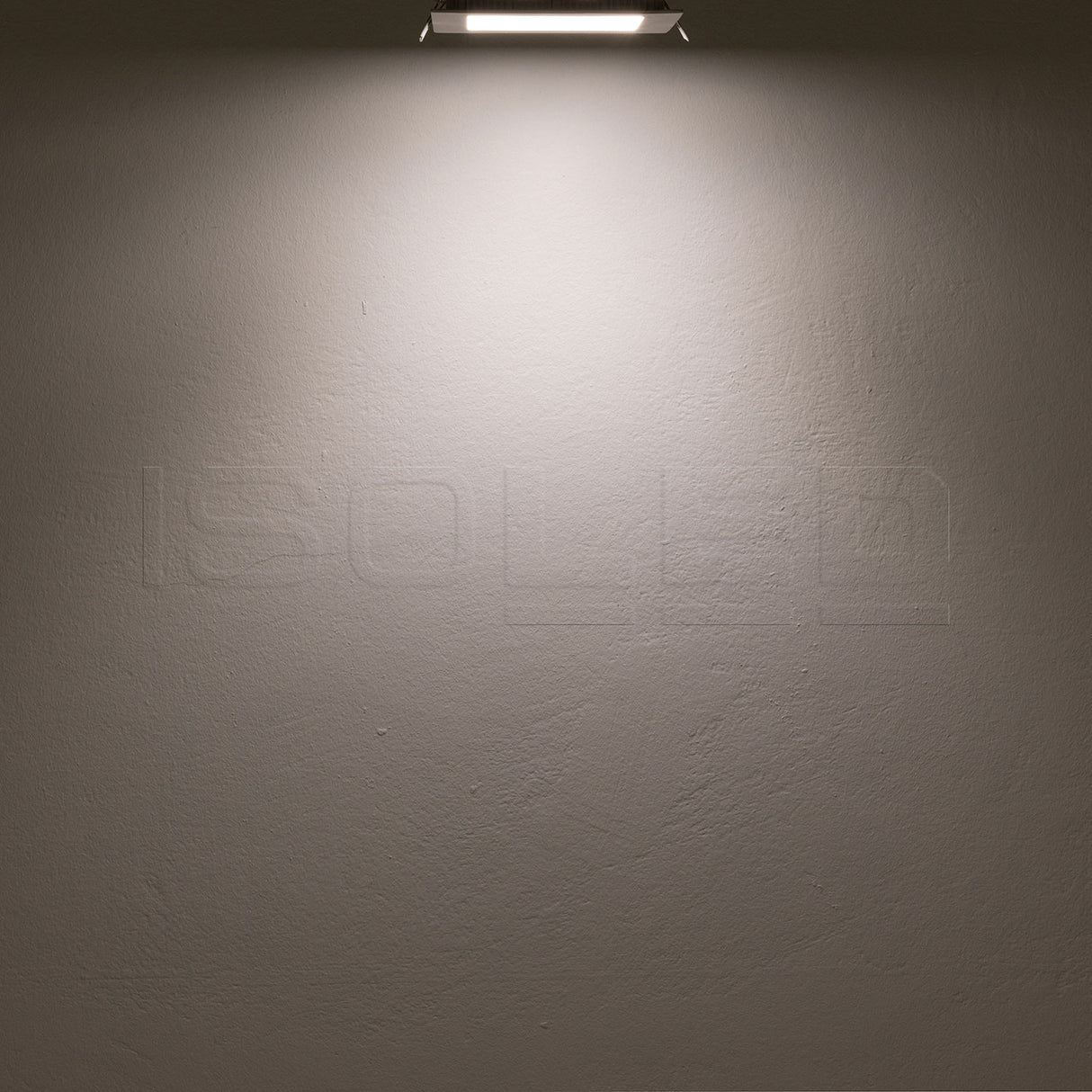 LED Downlight, 9W, eckig, ultraflach, blendungsreduziert, weiß, neutralweiß, dimmbar CRI90