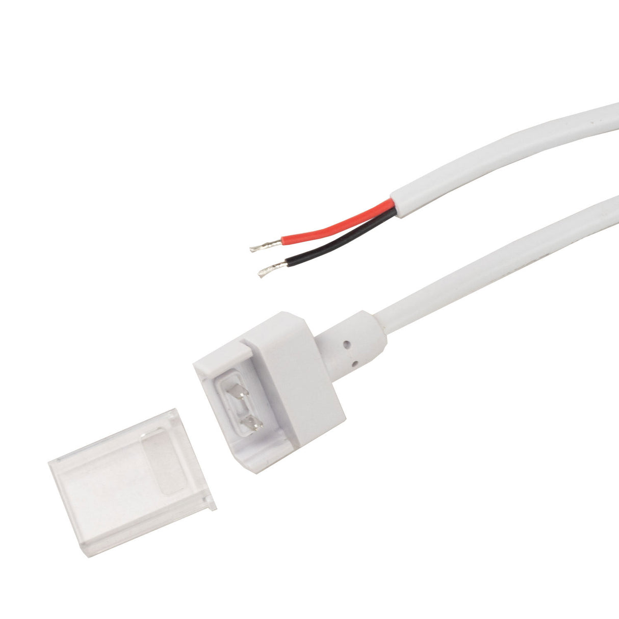 Kontakt-Kabelanschluss 200cm O1-212 für 2-pol. IP68 Flexstripes mit Breite 12mm und Pitch >8mm