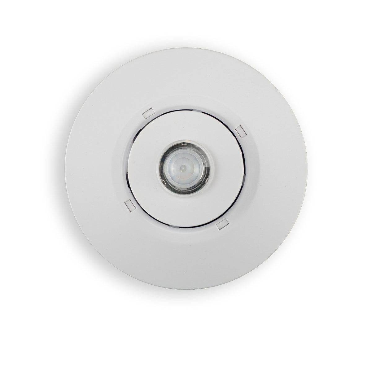 DALI-2 Master PIR Einbau-Präsenzsensor, weiß, Erfassungsbereich 3m, Versorgung via DALI-Bus Spannung