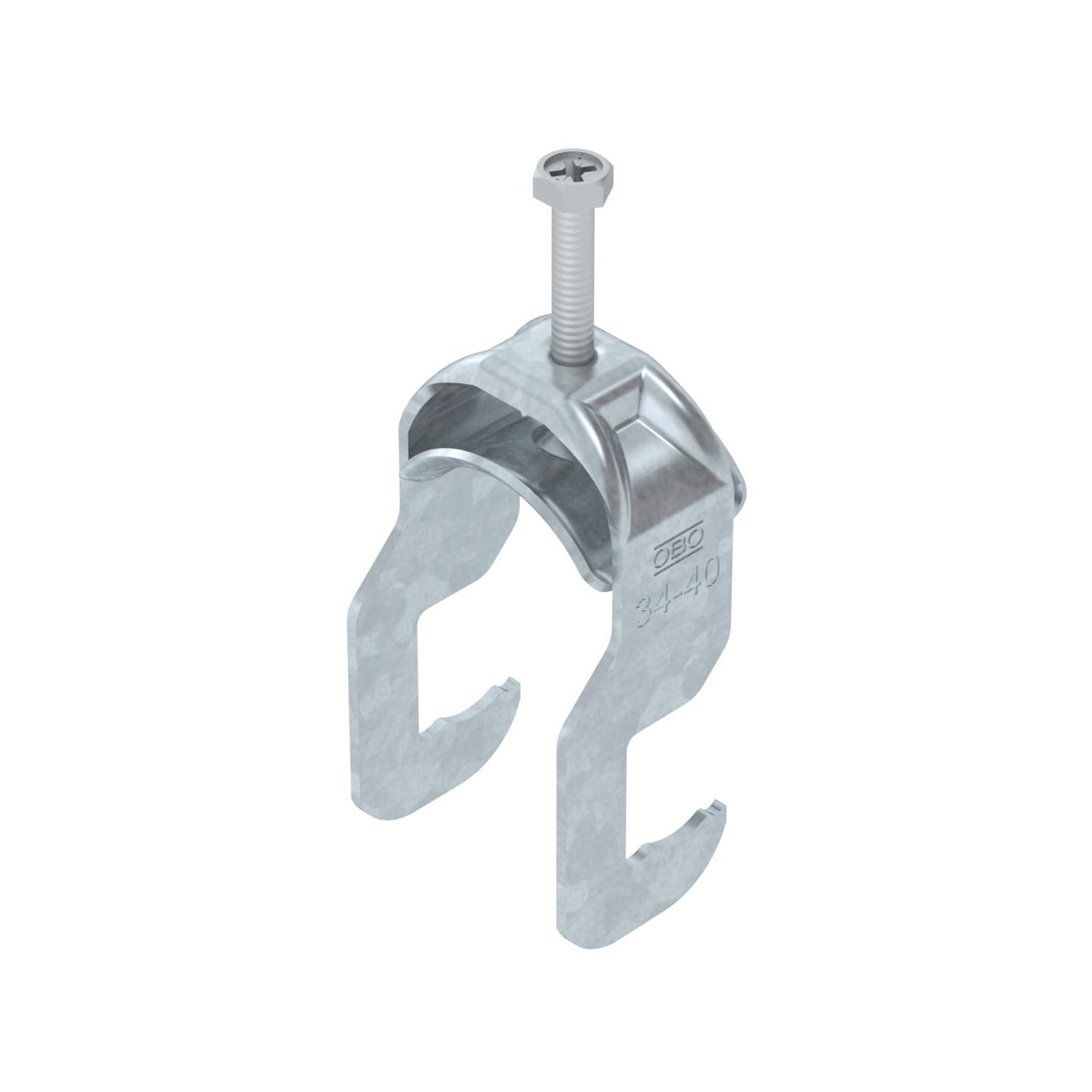 BETTERMANN Bügelschelle 34-40mm 1f ST BS-RS1-M-40 FT Rundprofil W=ST hfr
