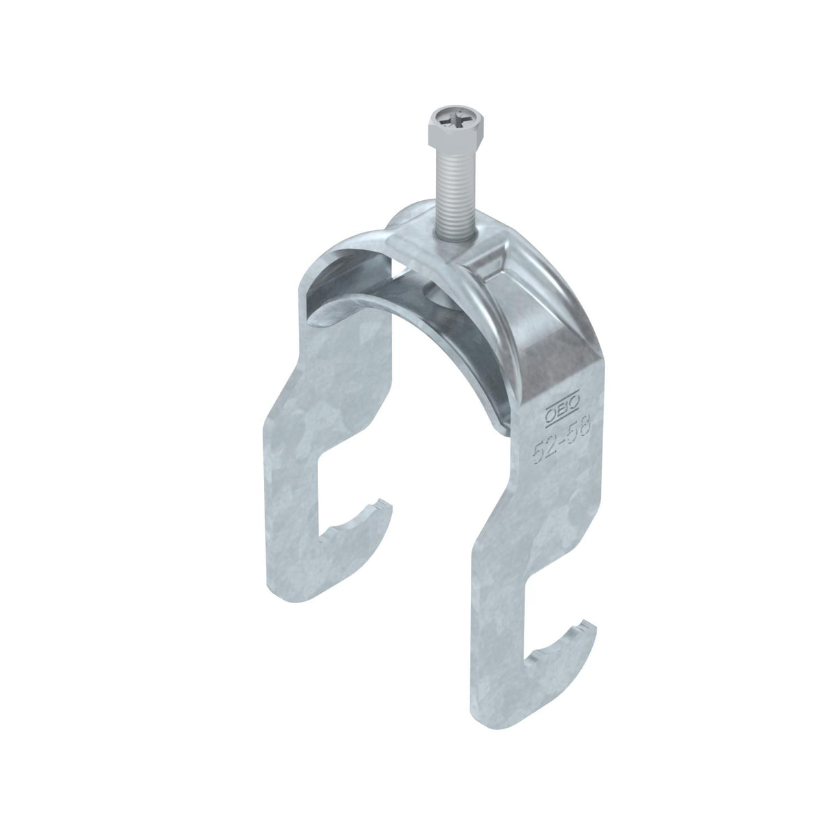 BETTERMANN Bügelschelle 52-58mm 1f ST BS-RS1-M-58 FT Rundprofil W=ST hfr