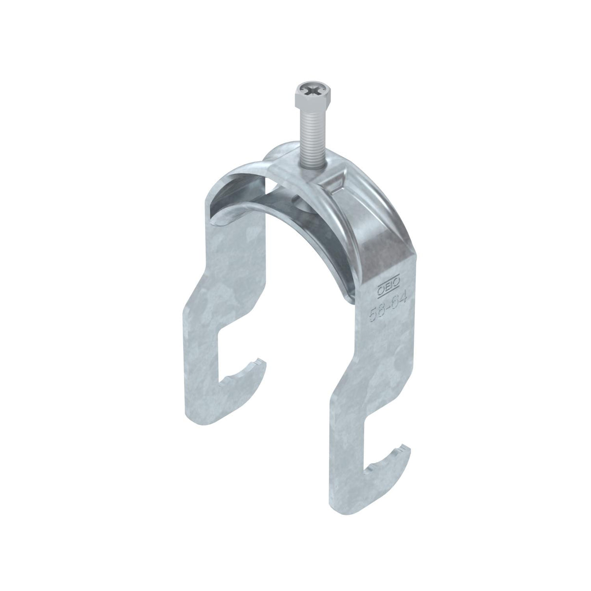 BETTERMANN Bügelschelle 58-64mm 1f ST BS-RS1-M-64 FT Rundprofil W=ST hfr