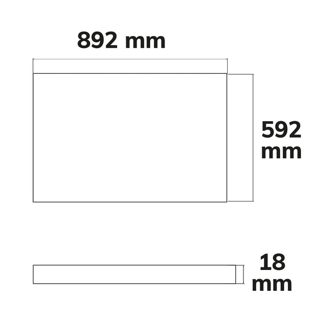 Infrarot-Panel BEST STANDARD 592x892mm 480W - Beleuchtung
