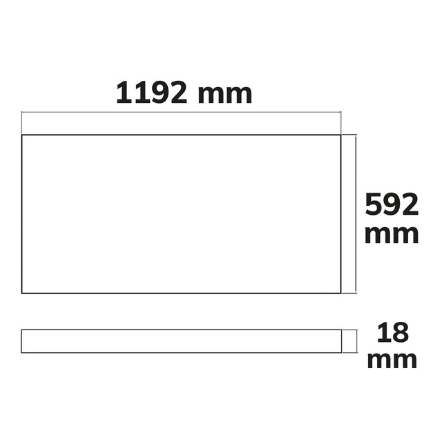 Infrarot-Panel BEST STANDARD 592x1192mm 630W - Beleuchtung