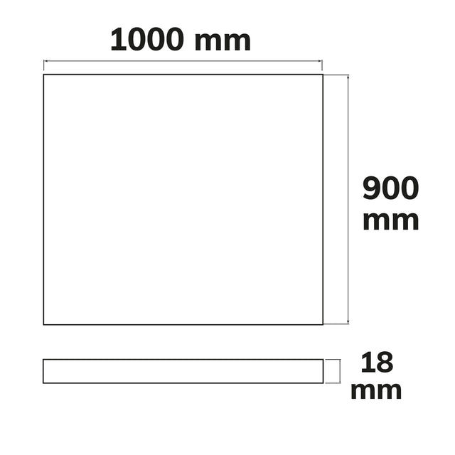 Infrarot-Panel BEST STANDARD 900x1000mm 865W - Beleuchtung