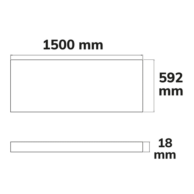 Infrarot-Panel BEST STANDARD 592x1500mm 880W - Beleuchtung