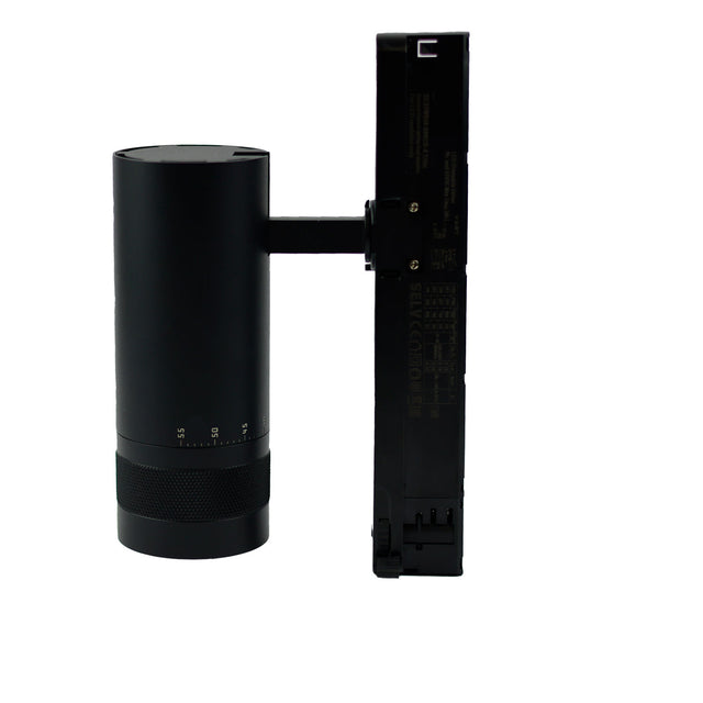 3-Phasen Schienen-Strahler fokussierbar 24W 20°-55° schwarz matt 4000K DALI dimmbar - Beleuchtung