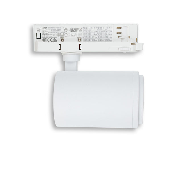 3-Phasen Schienen-Strahler fokussierbar 42W 20°-70° weiß matt 4000K CRI92 dimmbar - Beleuchtung