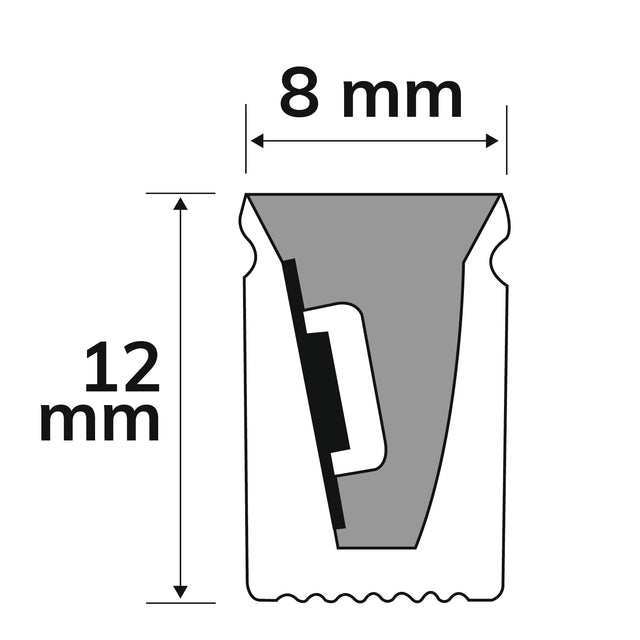 LED NeonPRO RGB Custom Flexband B08H12 24V DC 14,4W IP67 5m Rolle 140 LED/m inkl. Clips - Beleuchtung