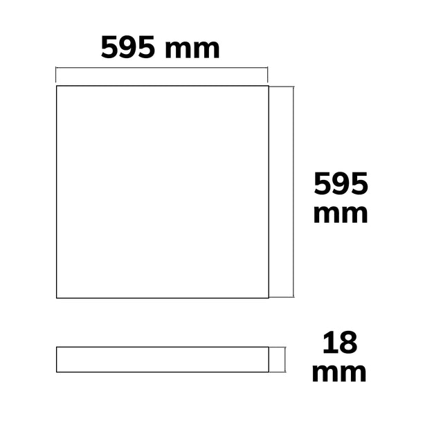 Infrarot-Panel BEST STANDARD 595x595mm 320W - Beleuchtung