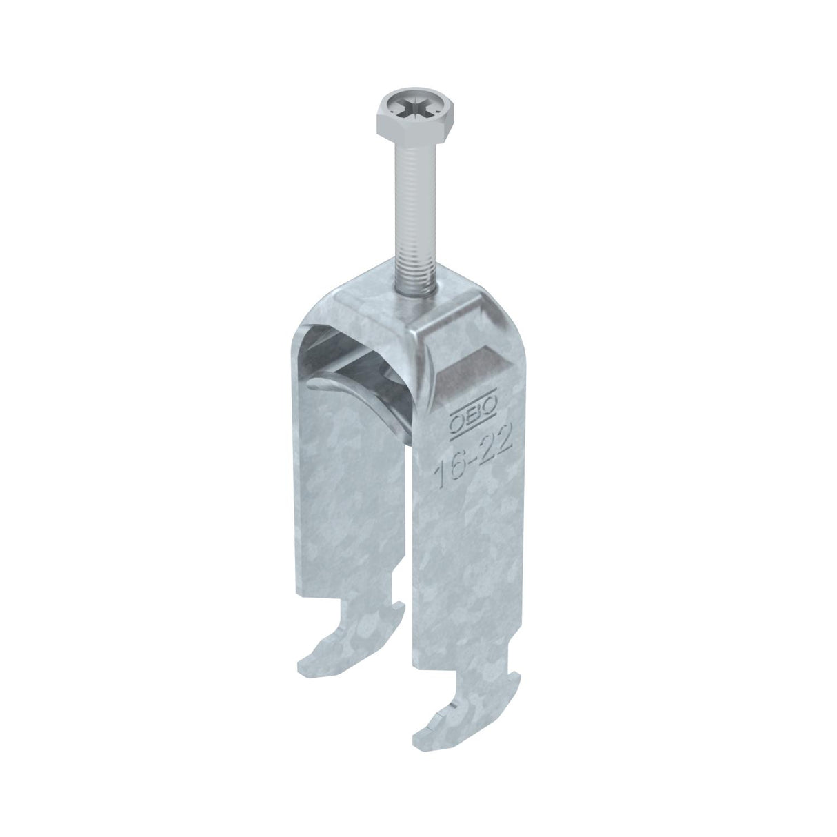 BETTERMANN Bügelschelle 16-22mm 2f ST BS-H2-M-22 FT C-Profil W=ST hfr