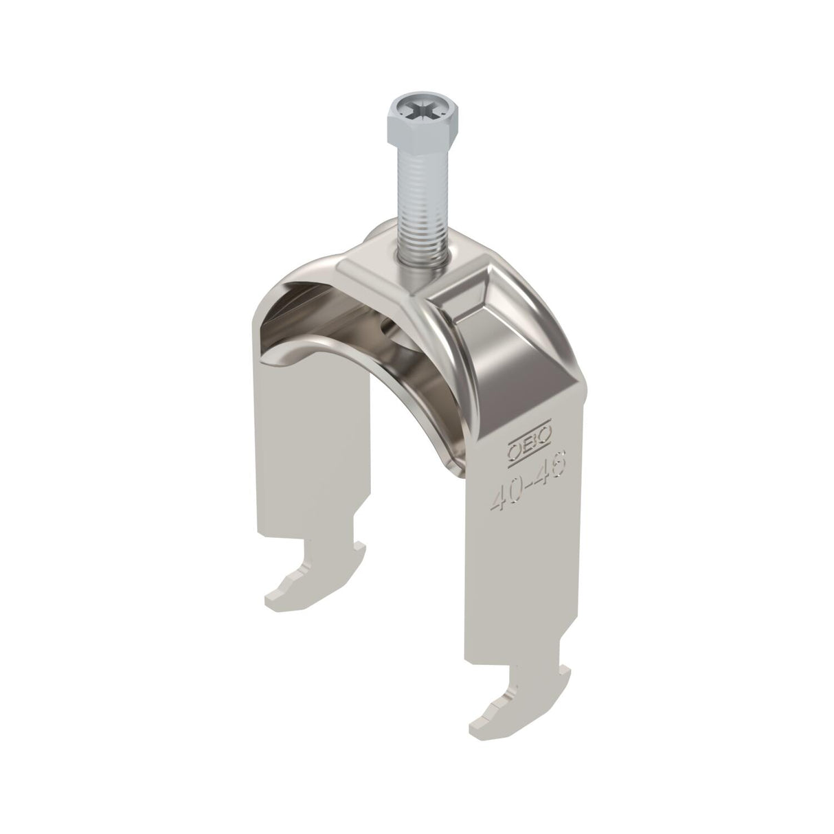 BETTERMANN Bügelschelle 40-46mm 1f VA BS-H1-M-46 A2 C-Profil W=ST hfr
