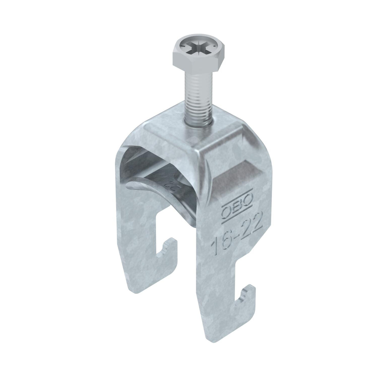 BETTERMANN Bügelschelle 16-22mm 1f ST BS-U1-M-22 FT C-Profil W=ST hfr