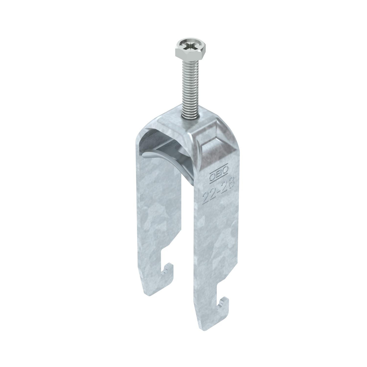 BETTERMANN Bügelschelle 22-28mm 2f ST BS-U2-M-28 FT Profilschiene W=ST hfr