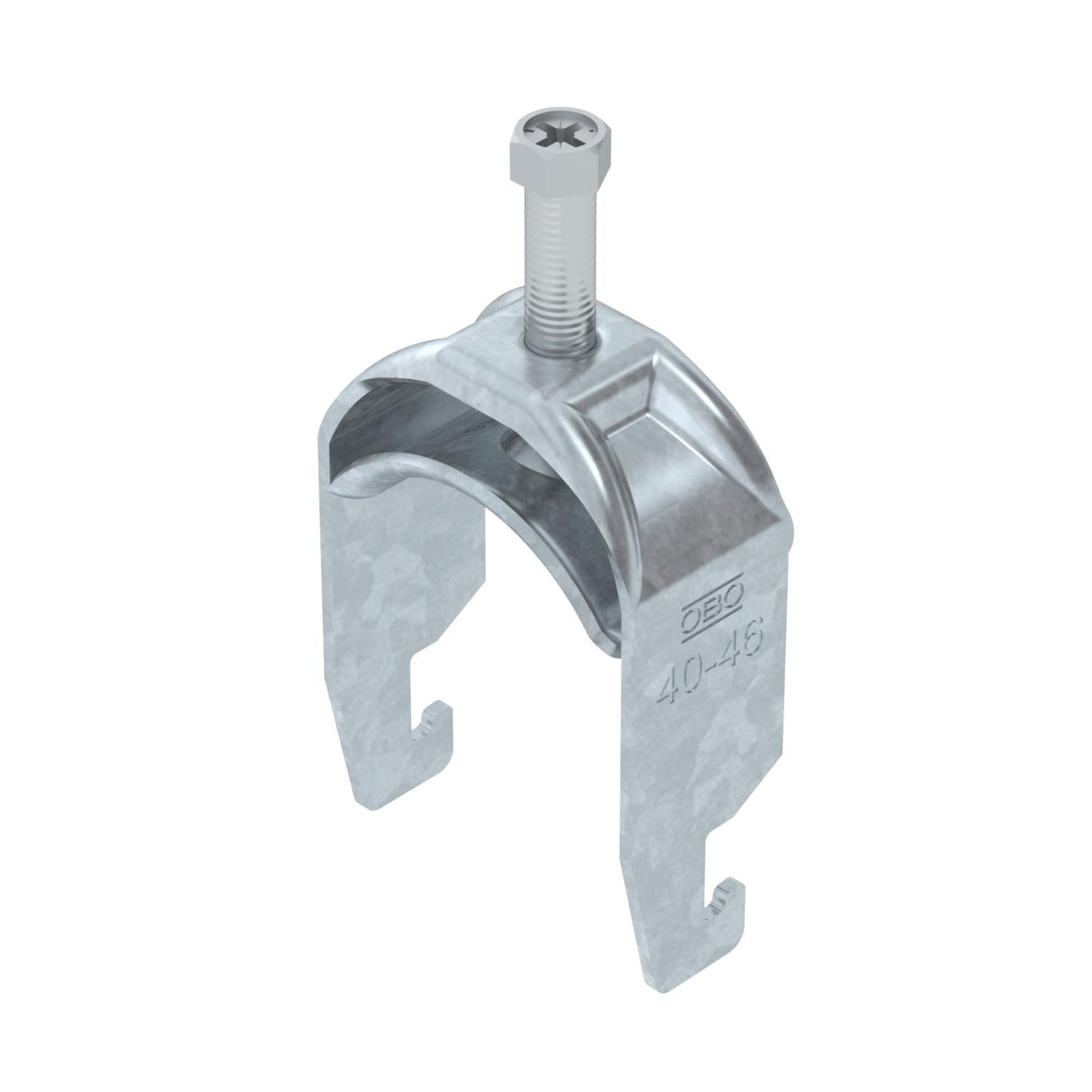 BETTERMANN Bügelschelle 40-46mm 1f ST BS-U1-M-46 FT C-Profil W=ST hfr