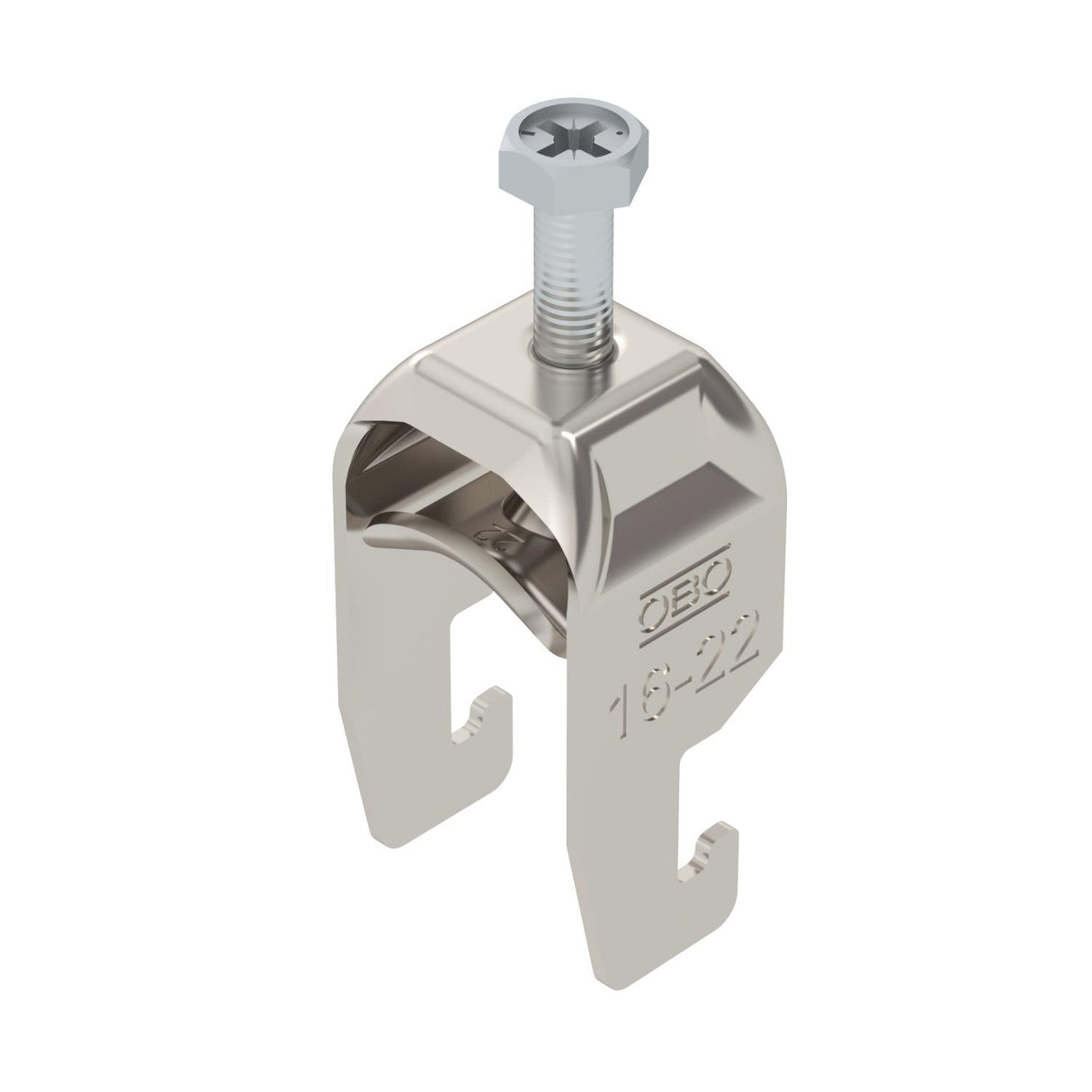 BETTERMANN Bügelschelle 16-22mm 1f VA BS-U1-M-22 A4 C-Profil W=ST hfr