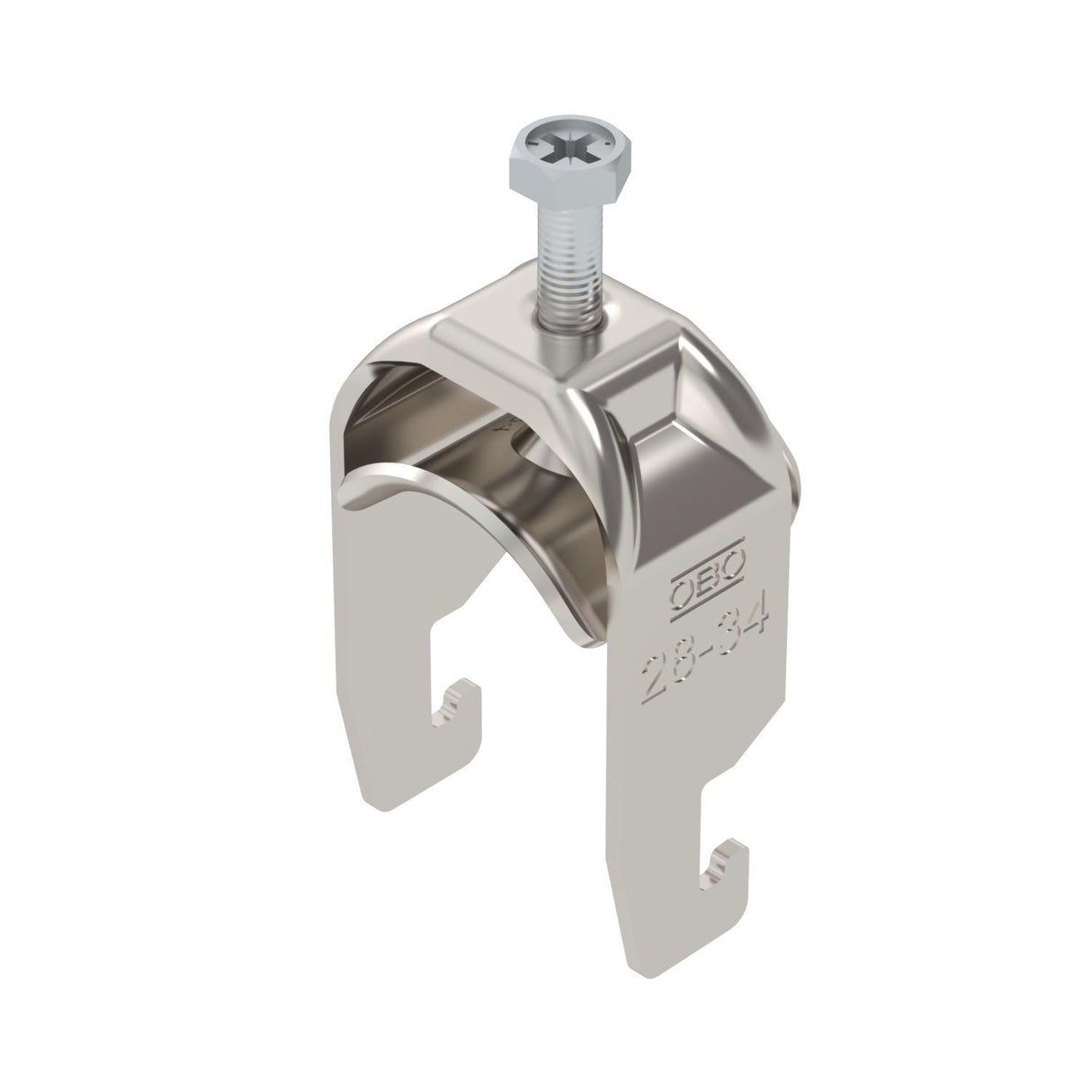 BETTERMANN Bügelschelle 28-34mm 1f VA BS-U1-M-34 A4 C-Profil W=ST hfr