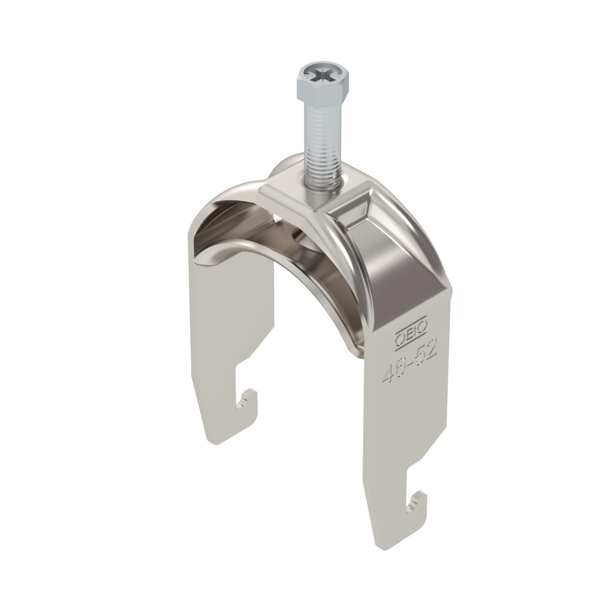 BETTERMANN Bügelschelle 46-52mm 1f VA BS-U1-M-52 A4 C-Profil W=ST hfr