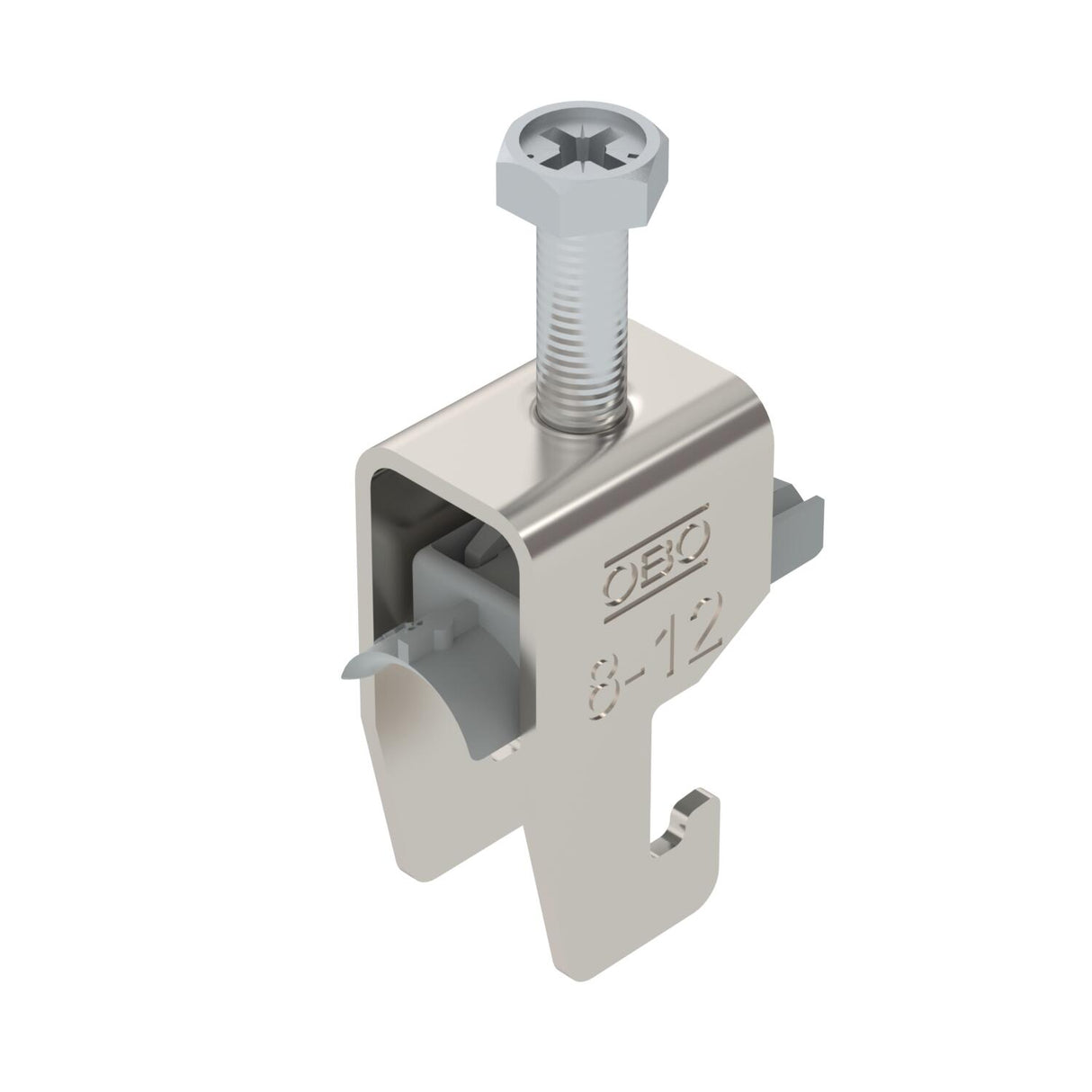 BETTERMANN Bügelschelle 8-12mm 1f VA BS-U1-K-12 A2 C-Profil W=Kst