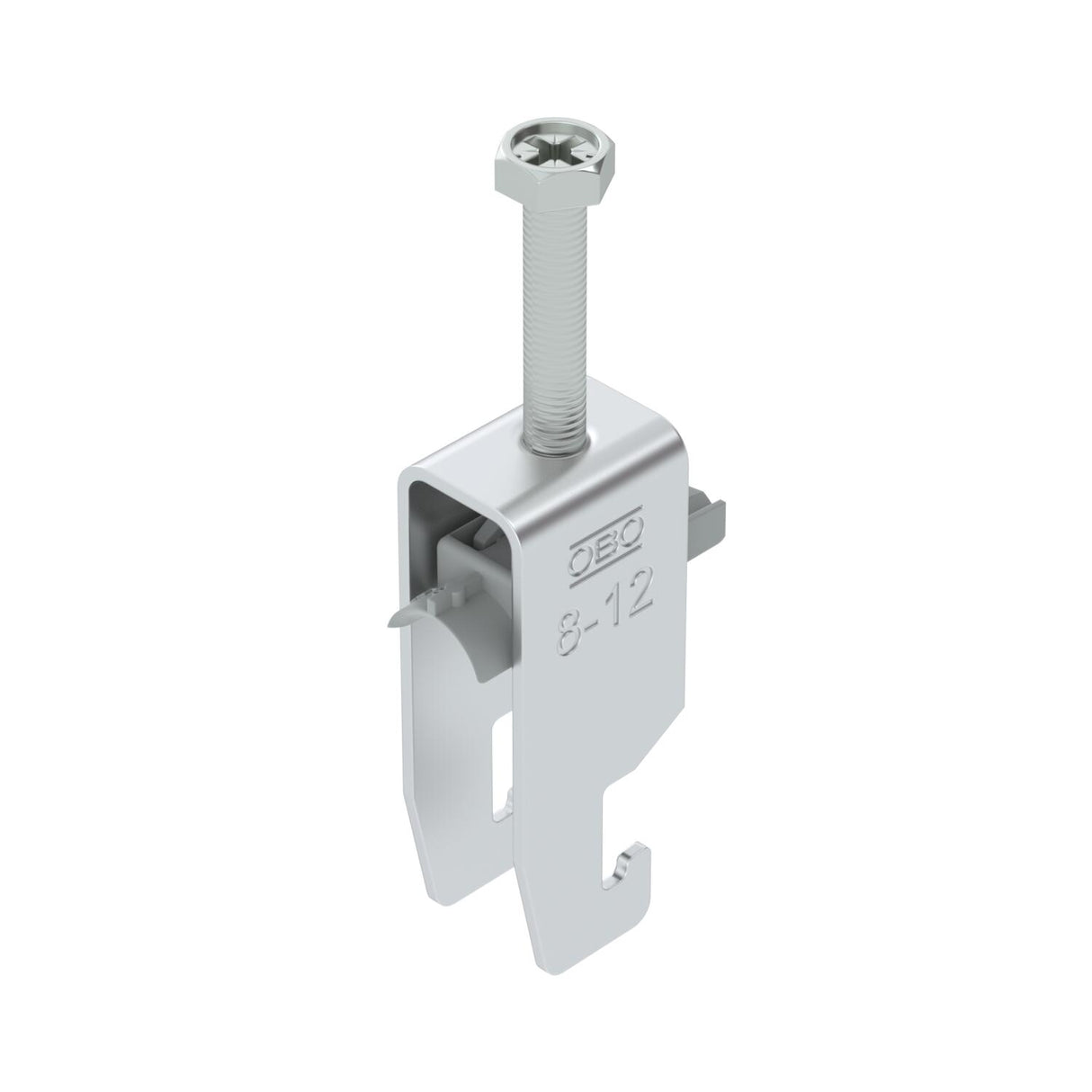 BETTERMANN Bügelschelle 8-12mm 2f Alu BS-U2-K-12 ALU Profilschiene W=Alu hfr