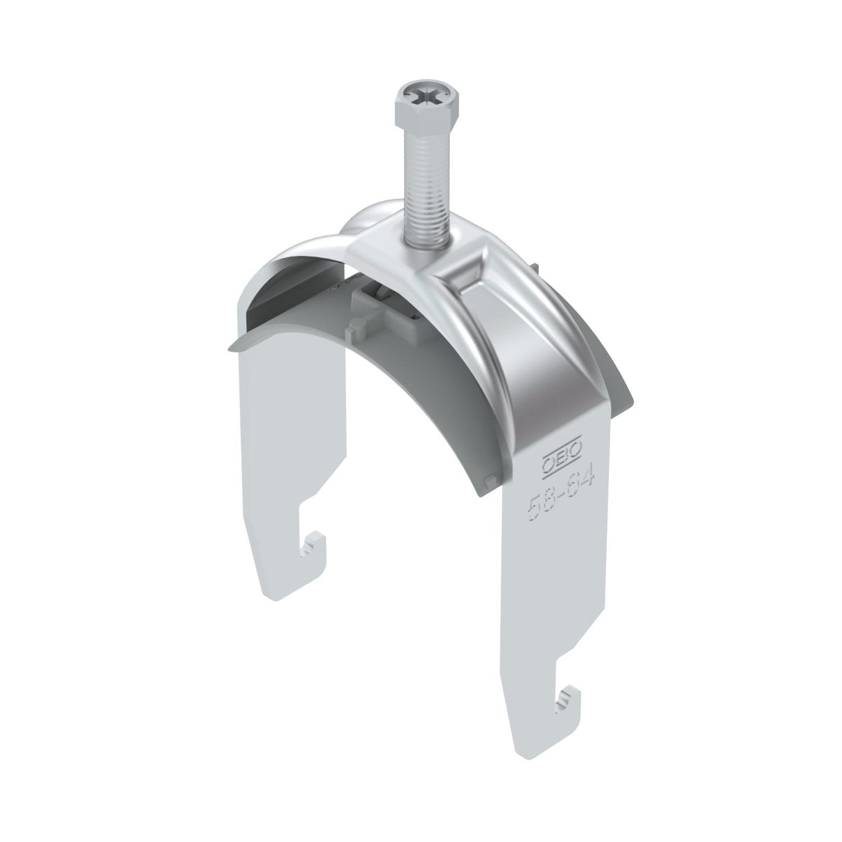 BETTERMANN Bügelschelle 58-64mm 1f Alu BS-U1-K-64 ALU C-Profil W=Kst