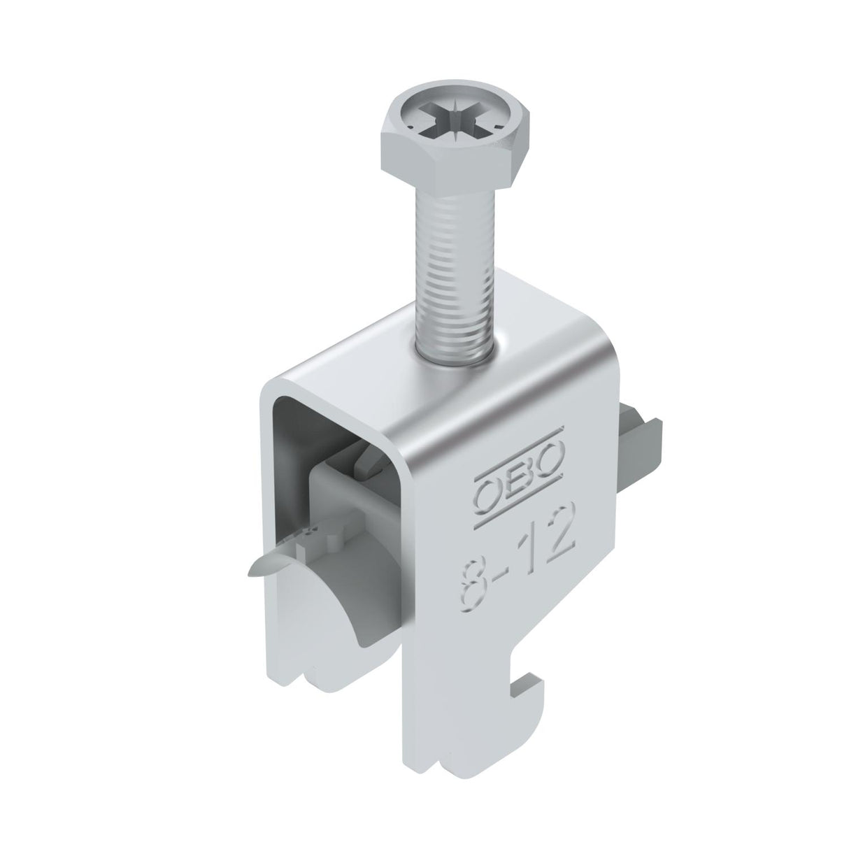 BETTERMANN Bügelschelle 8-12mm 1f Alu BS-N1-K-12 ALU C-Profil W=Kst