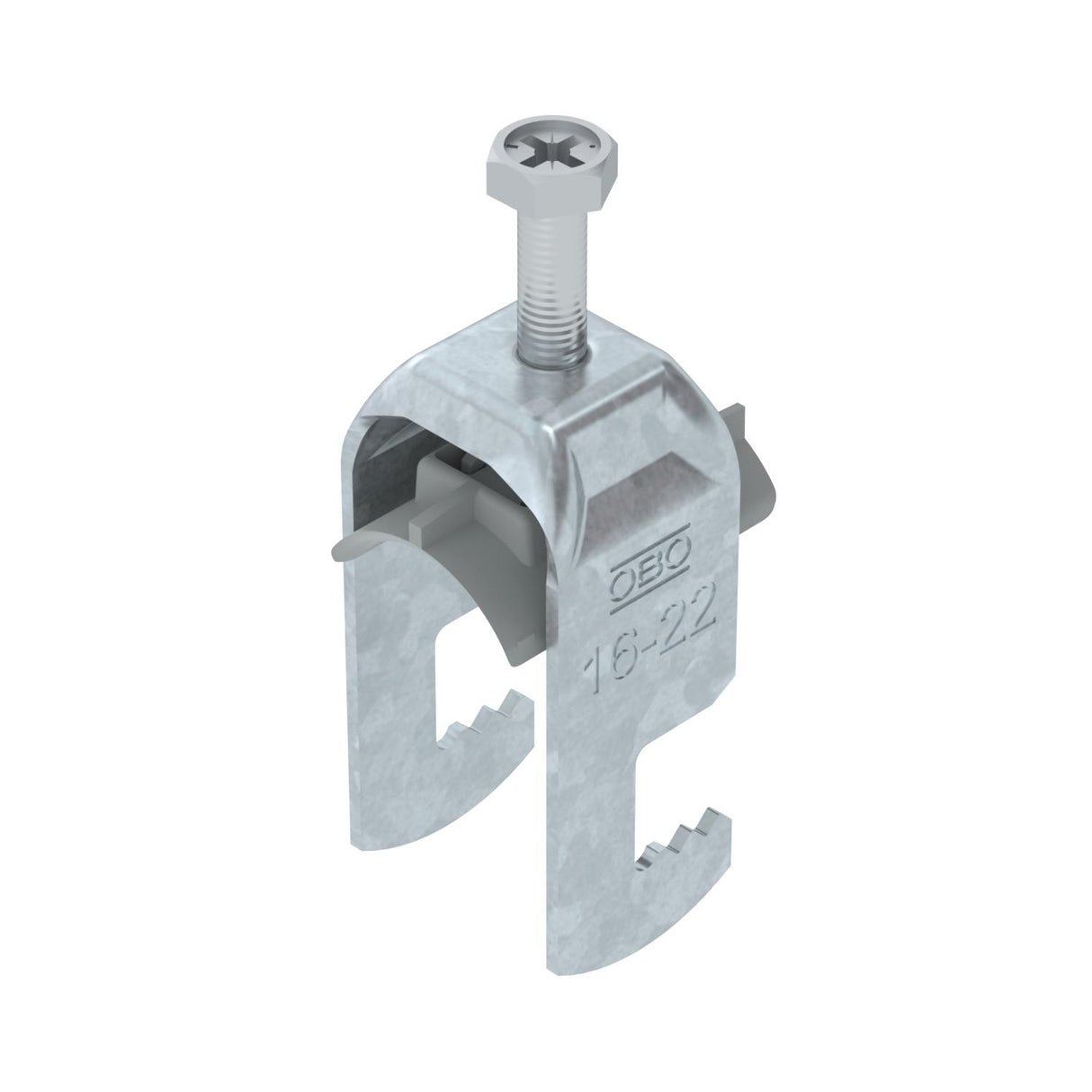 BETTERMANN Bügelschelle 16-22mm 1f ST BS-F1-K-22 FT C-Profil W=Kst