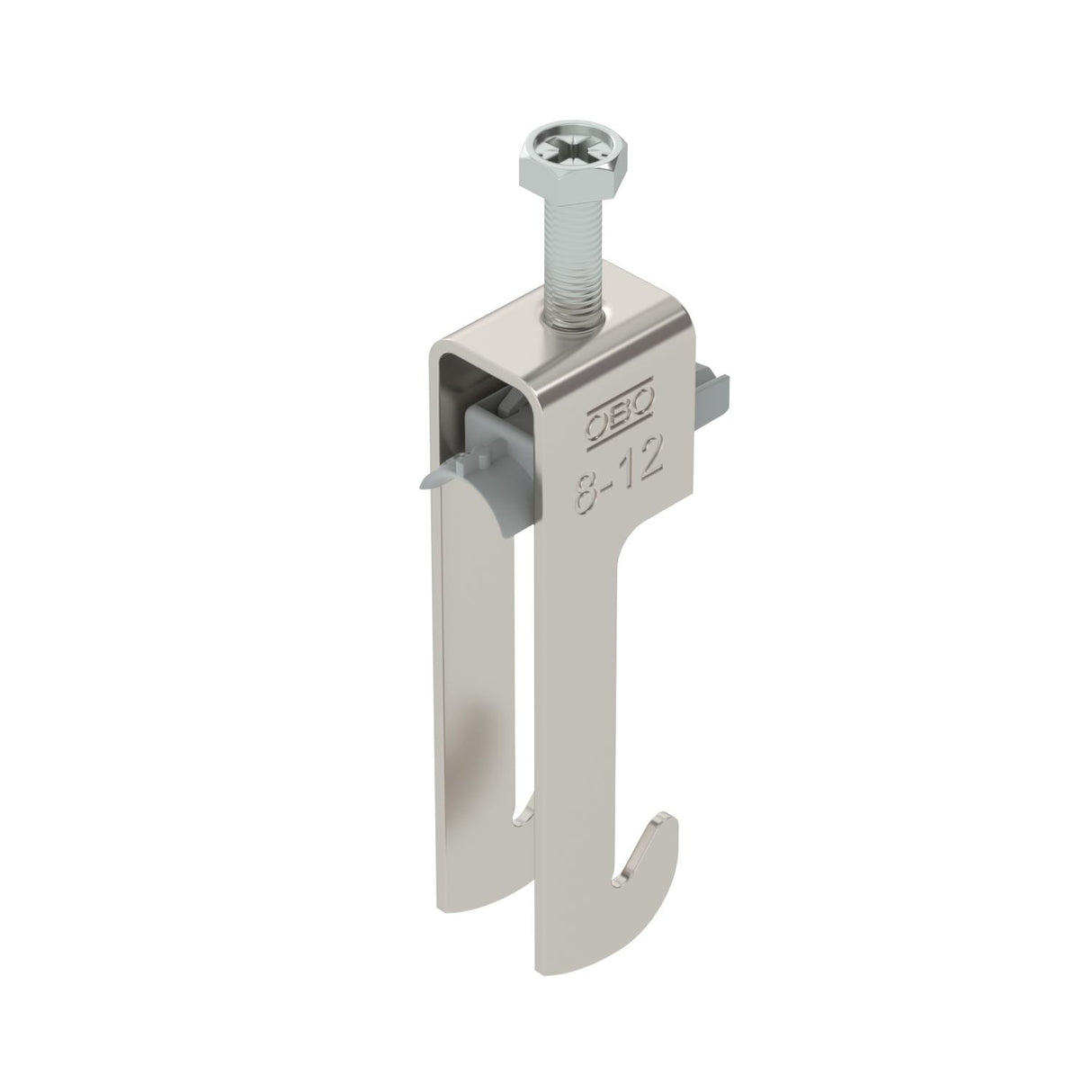 BETTERMANN Bügelschelle 8-12mm 1f ST hfr BS-W1-K-12 A2 Profilschiene W=ST