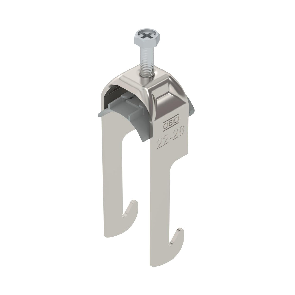 BETTERMANN Bügelschelle 22-28mm 1f VA BS-W1-K-28 A2 C-Profil W=Kst