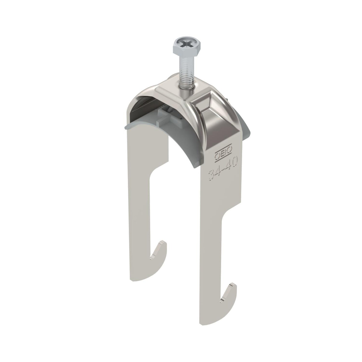 BETTERMANN Bügelschelle 34-40mm 1f VA BS-W1-K-40 A2 C-Profil W=Kst
