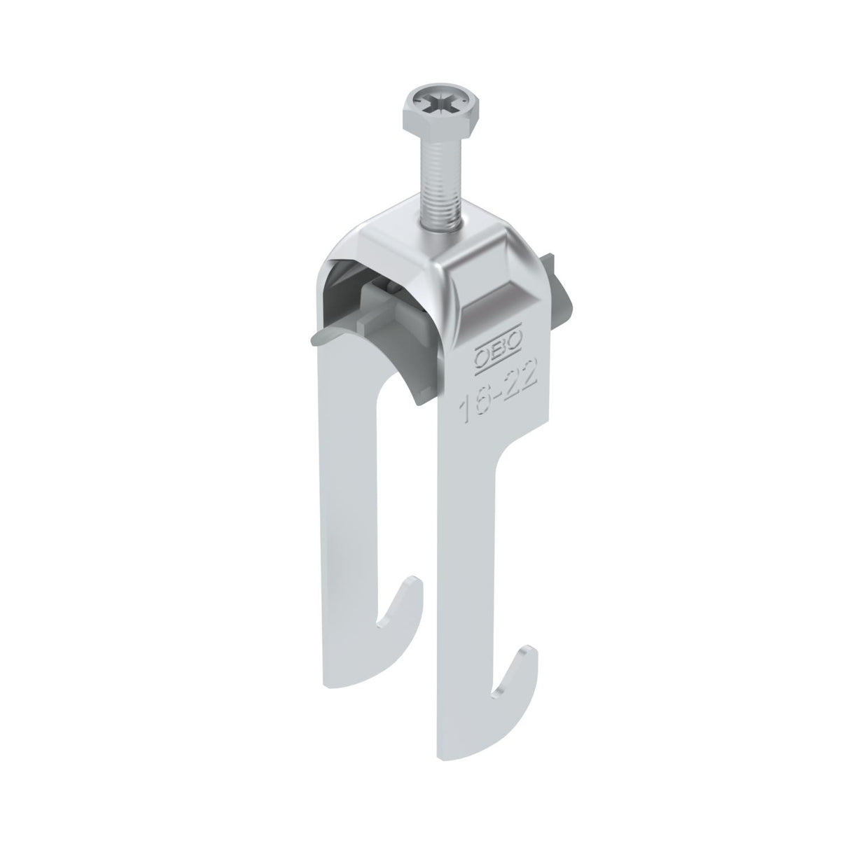BETTERMANN Bügelschelle 16-22mm 1f Alu BS-W1-K-22 ALU C-Profil W=Kst
