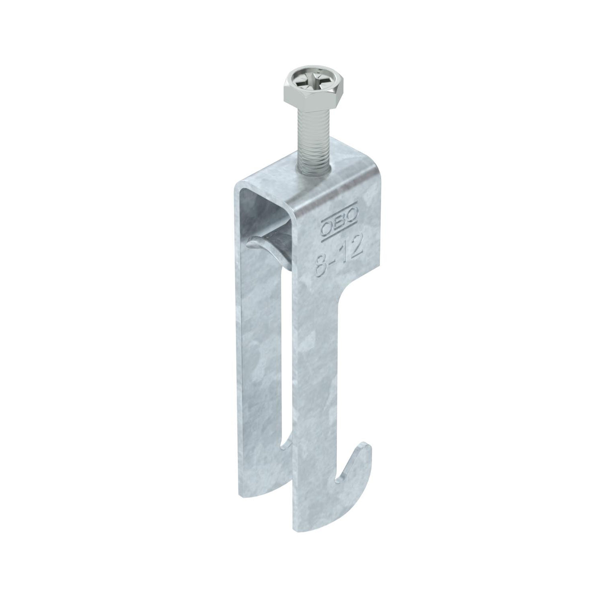 BETTERMANN Bügelschelle 8-12mm 1f ST hfr BS-W1-M-12 FT Profilschiene W=ST