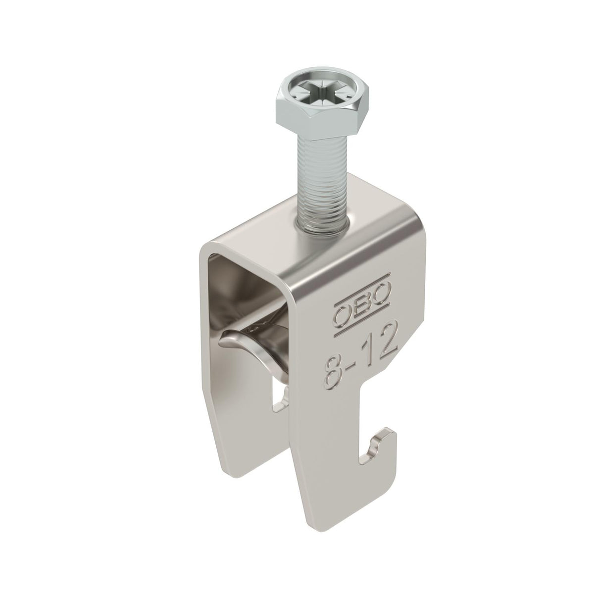 BETTERMANN Bügelschelle 8-12mm 1f ST hfr BS-U1-M-12 A2 Profilschiene W=ST