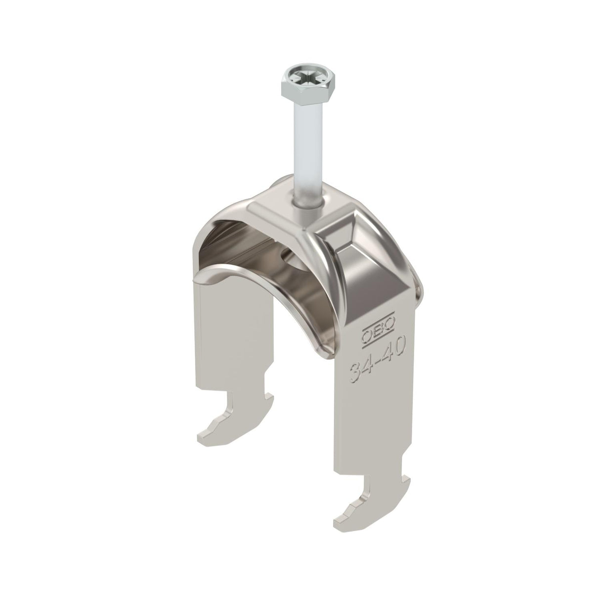 BETTERMANN Bügelschelle 34-40mm 1f ST BS-H1-M-40 A4 Profilschiene W=ST hfr