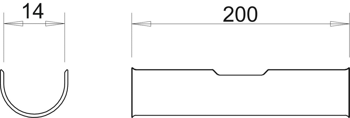 BETTERMANN Langwanne 10-14mm ST 2058 LW 14