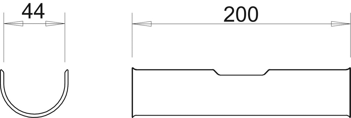 BETTERMANN Langwanne 38-44mm ST 2058 LW 44