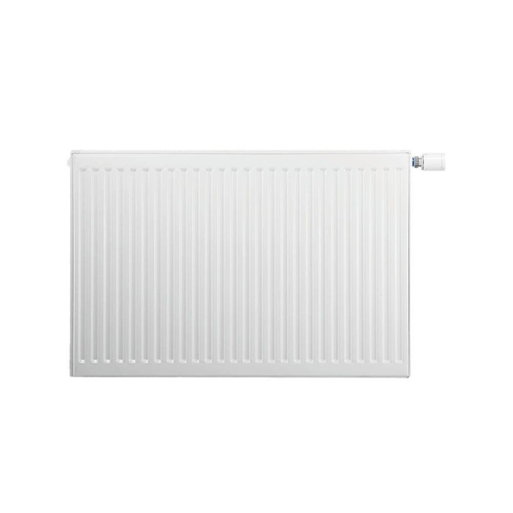Buderus Ventil-Kompaktheizkörper VC-Profil Typ 22 900x600 mm (HxL) Ventilgarnitur rechts 7750105606, inkl. Montageset