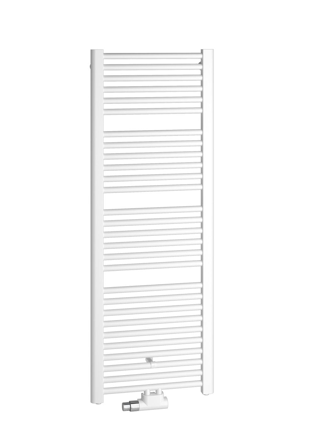 Kermi Badheizkörper Basic-50, gerade, Mittel- / Seitenanschluss, 1770x749 mm (HxL), weiß, E001M1800752XXK