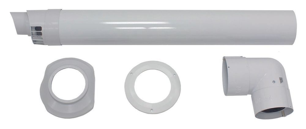 Vaillant Dachdurchführung Brennwert waager. Luft-/Abgasführung, PP, 80/125mm, 303209