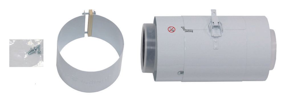 Vaillant Reinigungsöffnung Brennwert Luft-/Abgasführung, PP, 80/125 mm, 0,25m, 303218