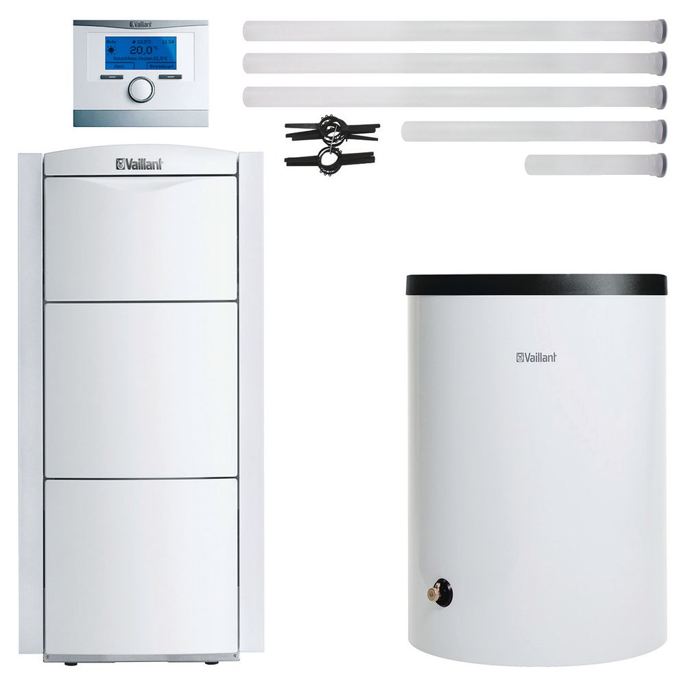 Vaillant Paket 2.39/3 ecoVIT exclusiv VRC 700/6, VIH R150, Luft/Abgas starr, 0010029797