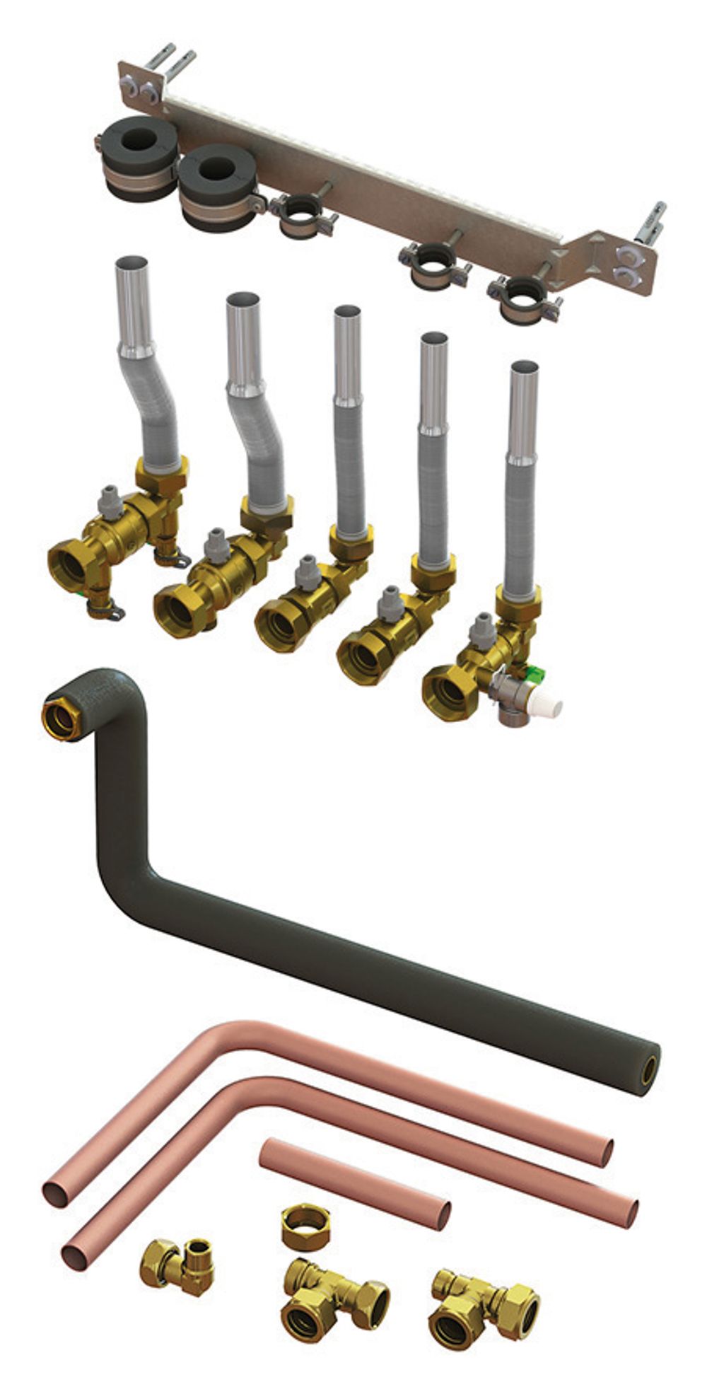 Vaillant Anschlusskonsole flexoTHERM mit integrierter Befüllstation, 0020229713