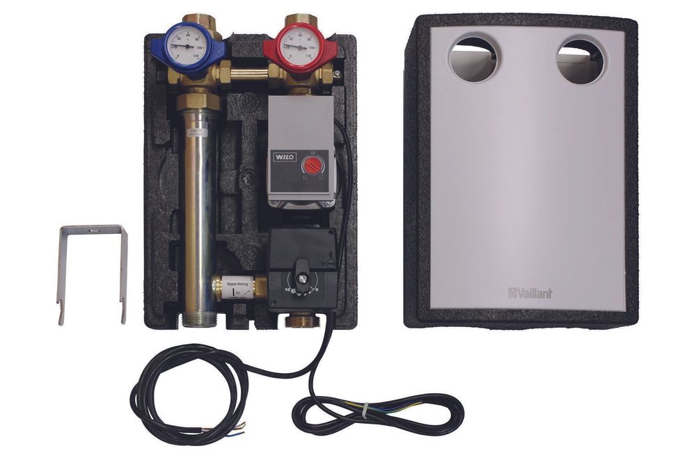 Vaillant Rohrgr. m. 3-Wegemischer R1/2 Vor-/Rücklauf Rp1, HE-Pumpe A, GEG, 0020191814
